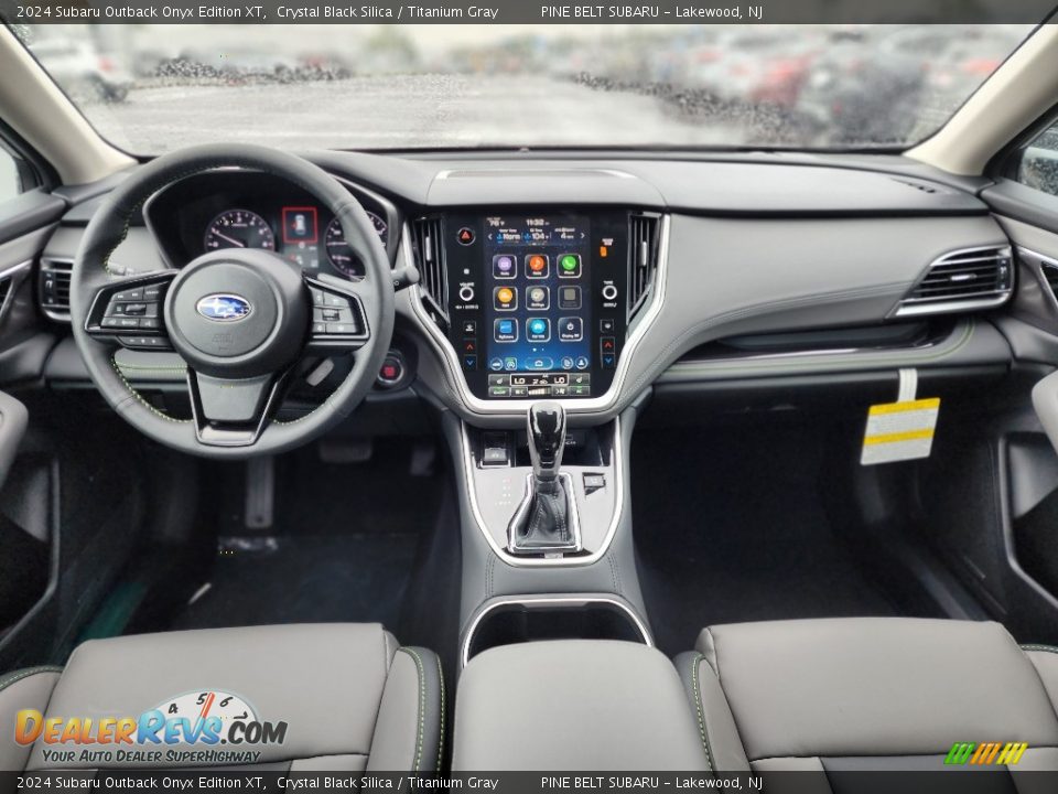 Dashboard of 2024 Subaru Outback Onyx Edition XT Photo #7