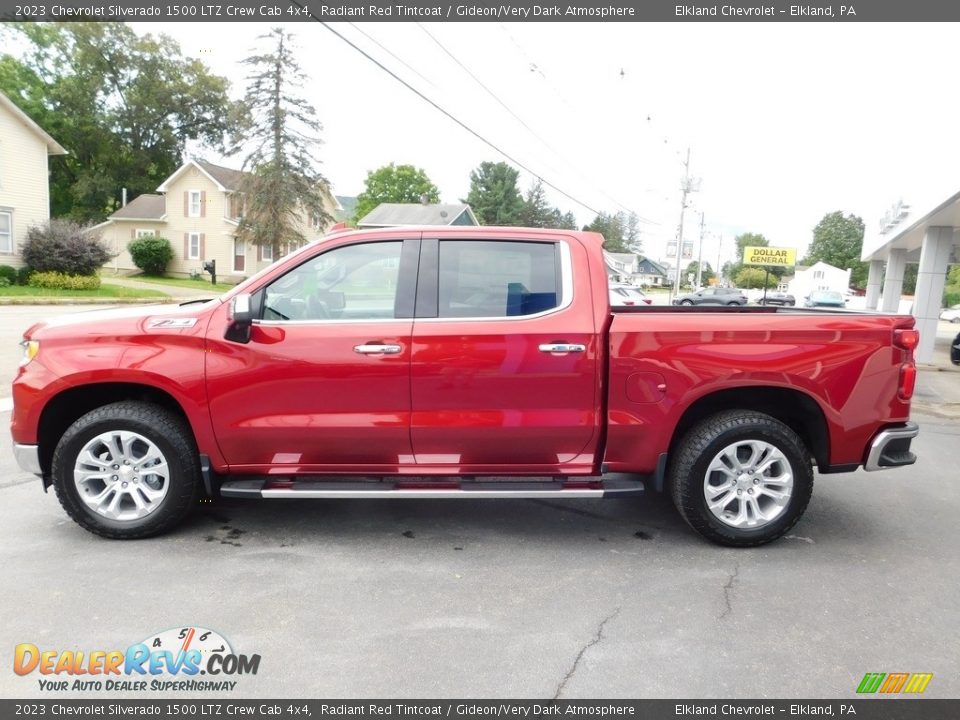 Radiant Red Tintcoat 2023 Chevrolet Silverado 1500 LTZ Crew Cab 4x4 Photo #13