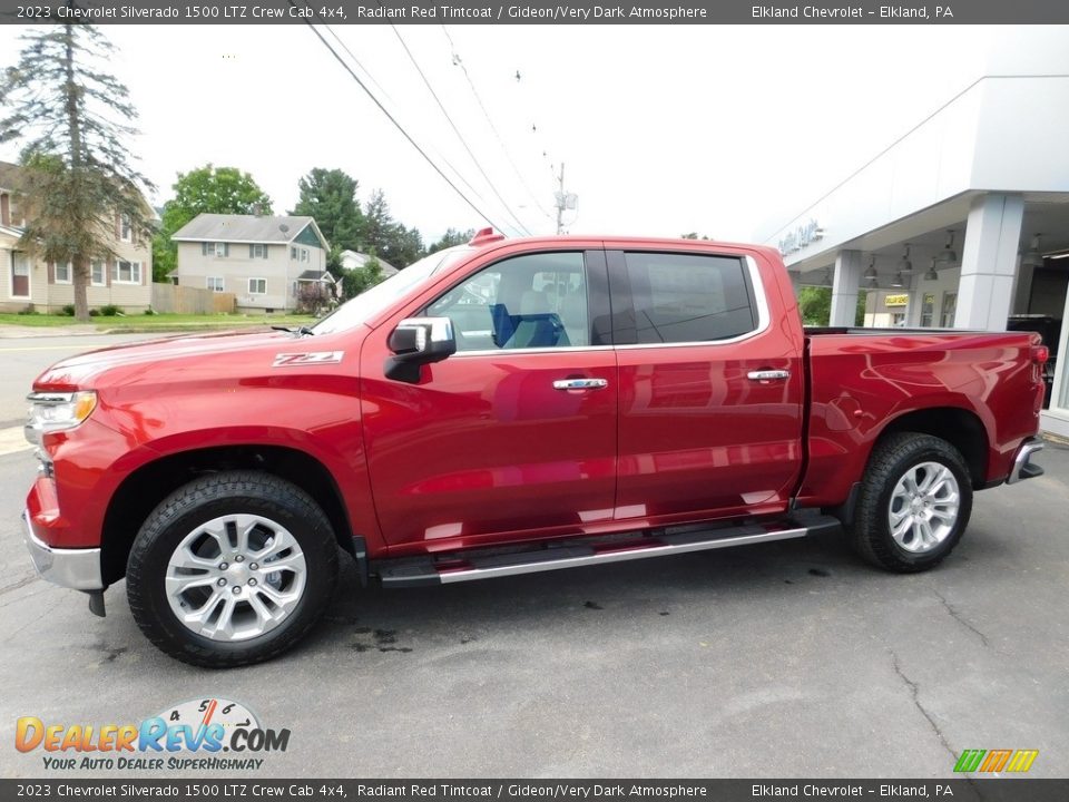 Radiant Red Tintcoat 2023 Chevrolet Silverado 1500 LTZ Crew Cab 4x4 Photo #14