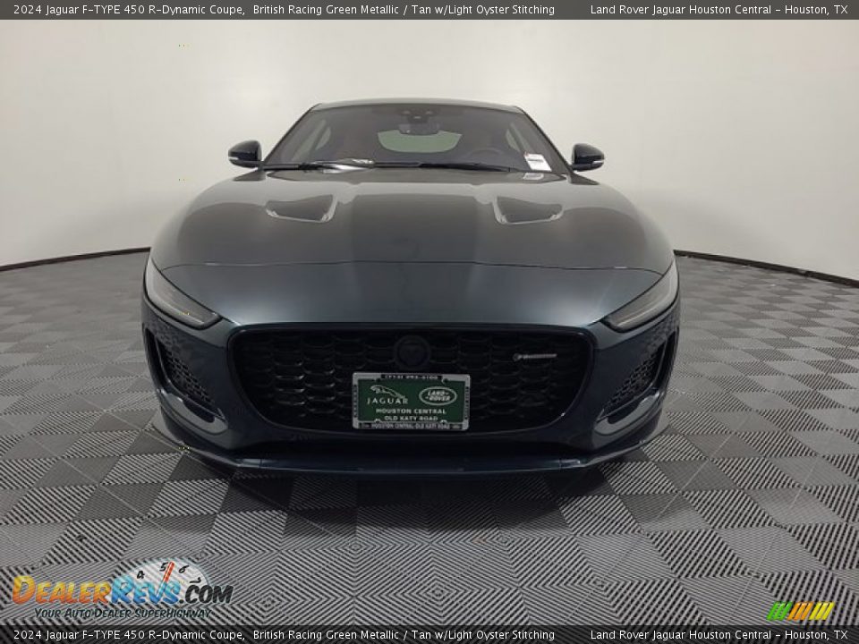 2024 Jaguar F-TYPE 450 R-Dynamic Coupe British Racing Green Metallic / Tan w/Light Oyster Stitching Photo #8