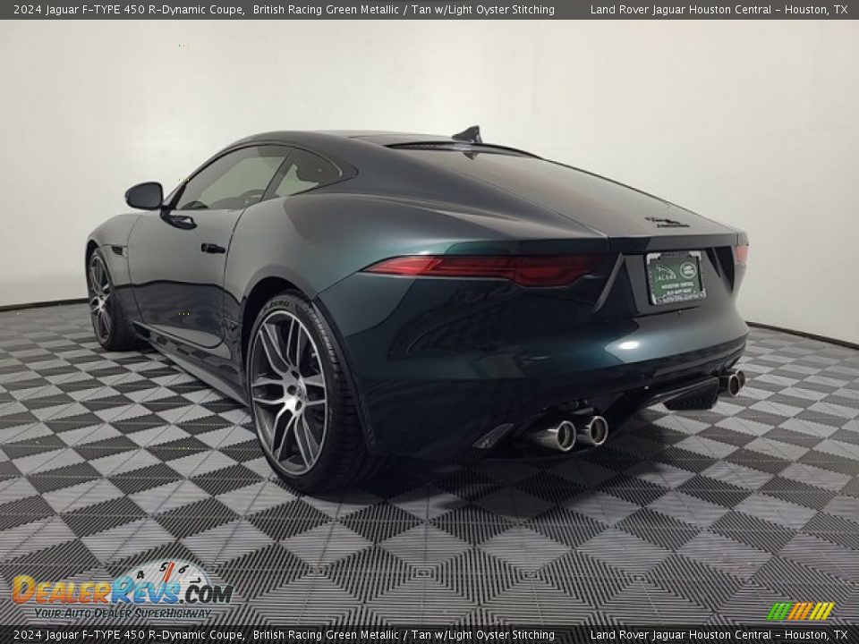 2024 Jaguar F-TYPE 450 R-Dynamic Coupe British Racing Green Metallic / Tan w/Light Oyster Stitching Photo #10