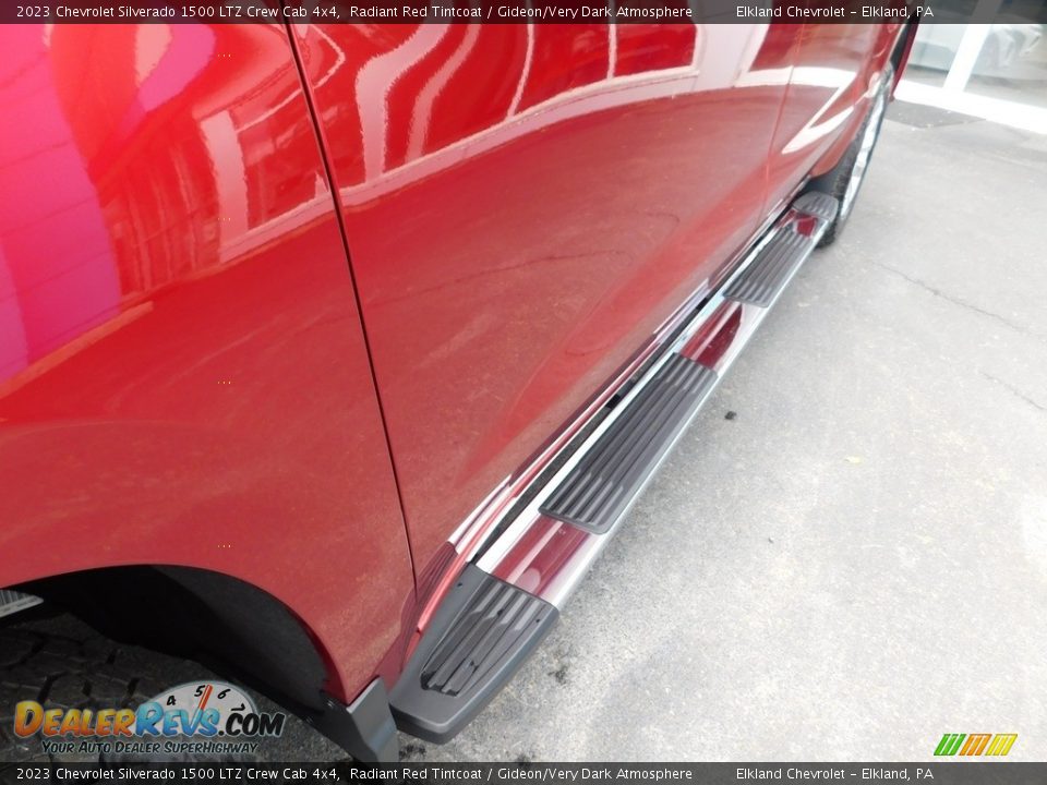 2023 Chevrolet Silverado 1500 LTZ Crew Cab 4x4 Radiant Red Tintcoat / Gideon/Very Dark Atmosphere Photo #19
