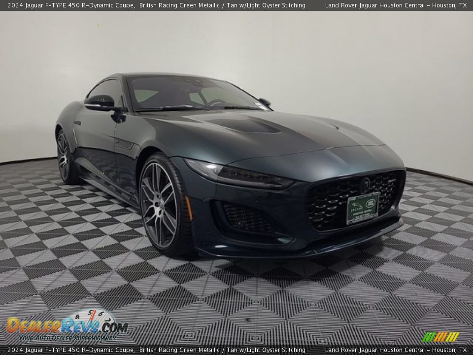 British Racing Green Metallic 2024 Jaguar F-TYPE 450 R-Dynamic Coupe Photo #12