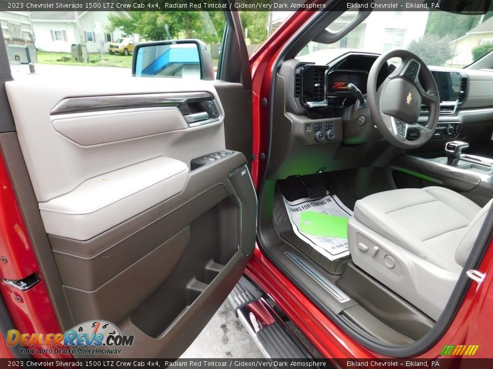 2023 Chevrolet Silverado 1500 LTZ Crew Cab 4x4 Radiant Red Tintcoat / Gideon/Very Dark Atmosphere Photo #20
