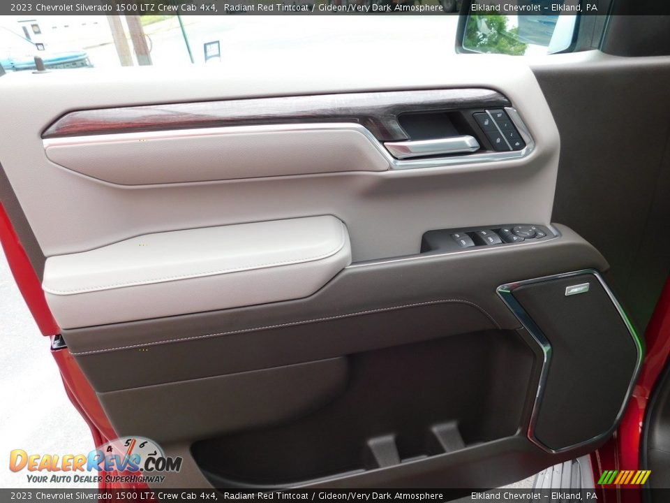 2023 Chevrolet Silverado 1500 LTZ Crew Cab 4x4 Radiant Red Tintcoat / Gideon/Very Dark Atmosphere Photo #21