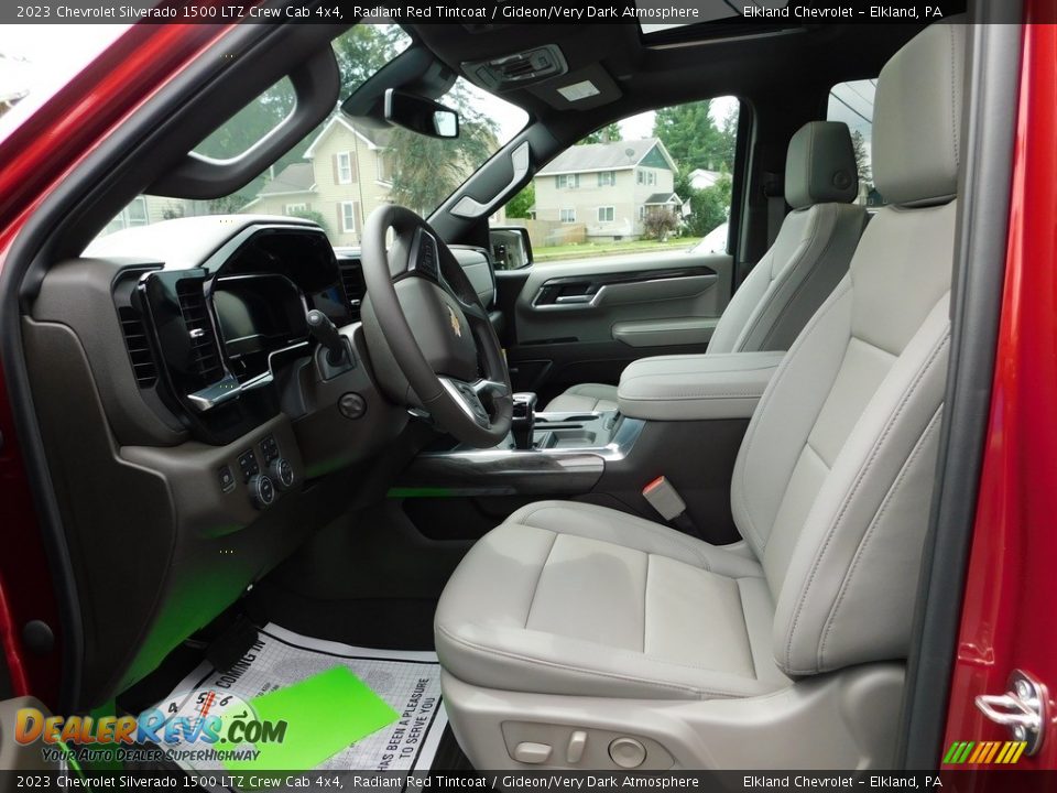 Gideon/Very Dark Atmosphere Interior - 2023 Chevrolet Silverado 1500 LTZ Crew Cab 4x4 Photo #23