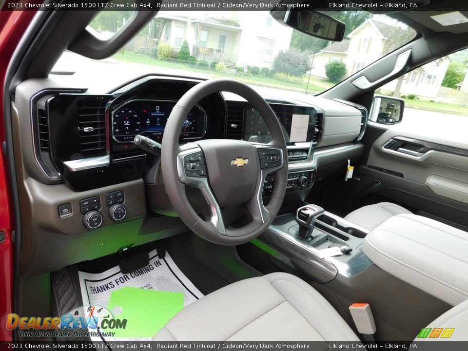 Dashboard of 2023 Chevrolet Silverado 1500 LTZ Crew Cab 4x4 Photo #24