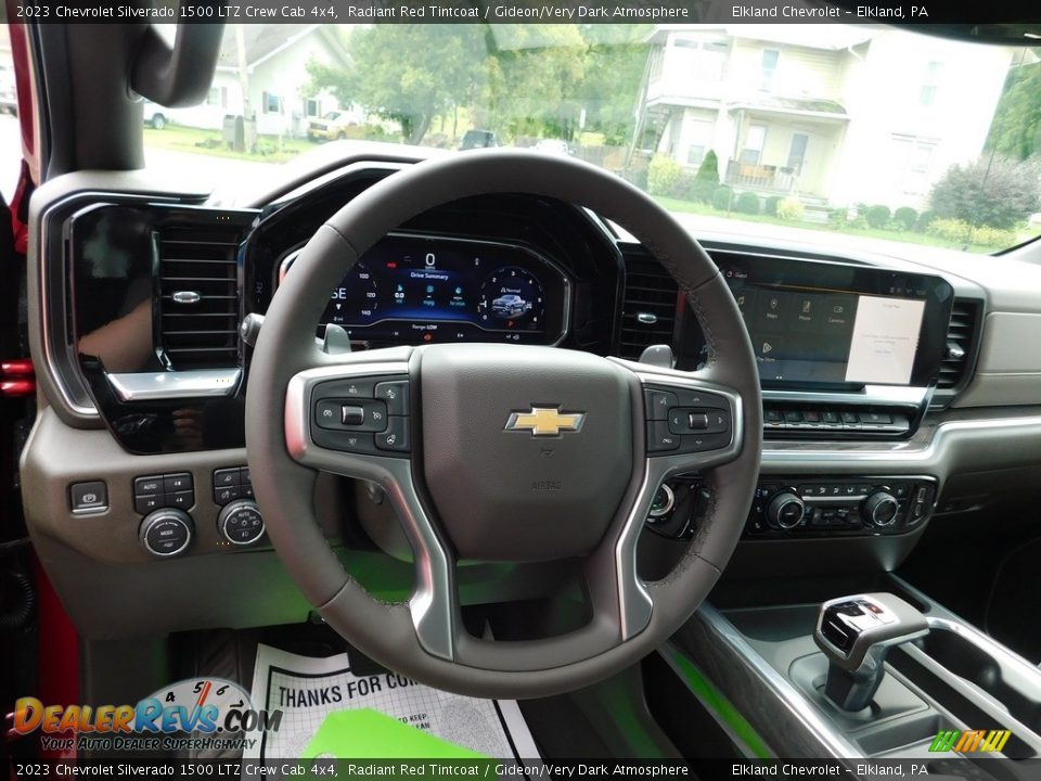 2023 Chevrolet Silverado 1500 LTZ Crew Cab 4x4 Steering Wheel Photo #25