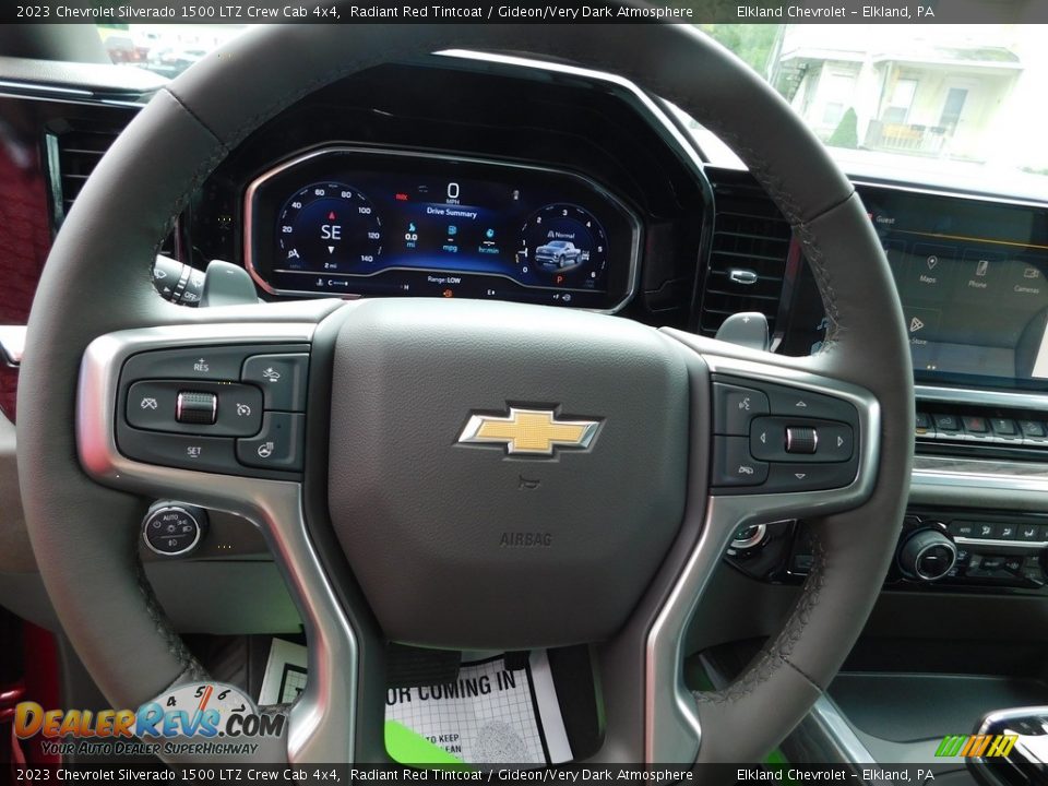 2023 Chevrolet Silverado 1500 LTZ Crew Cab 4x4 Steering Wheel Photo #26