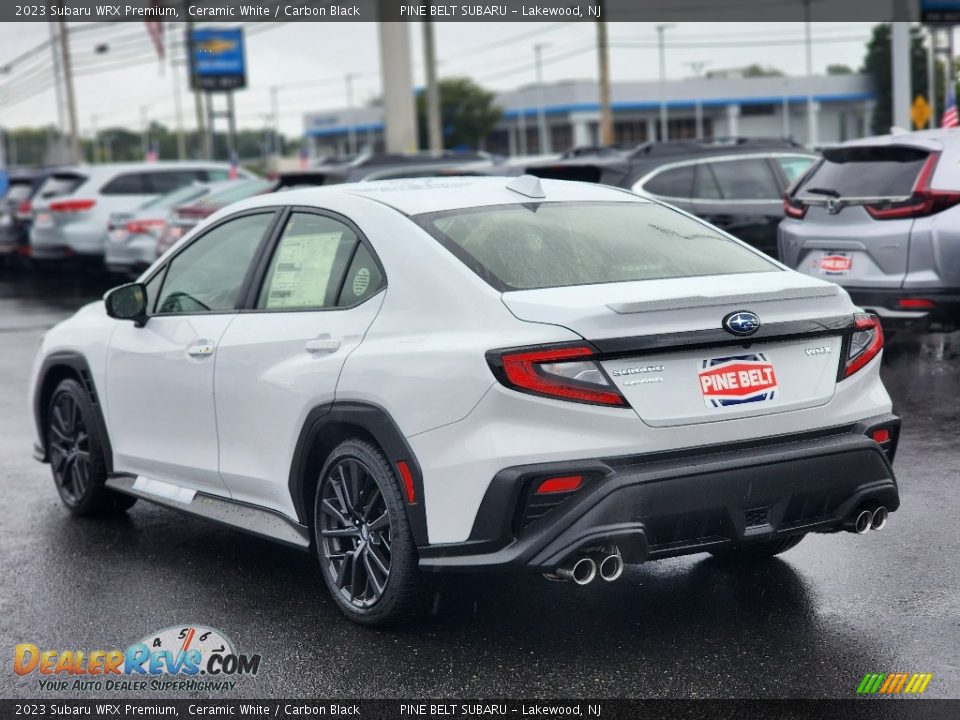 2023 Subaru WRX Premium Ceramic White / Carbon Black Photo #4