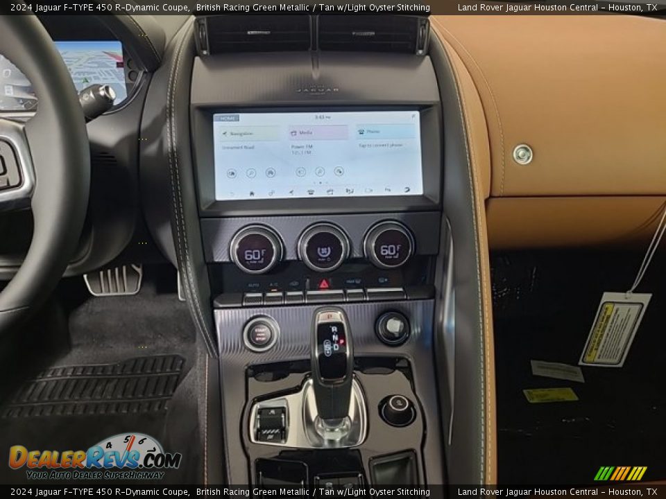 Controls of 2024 Jaguar F-TYPE 450 R-Dynamic Coupe Photo #20