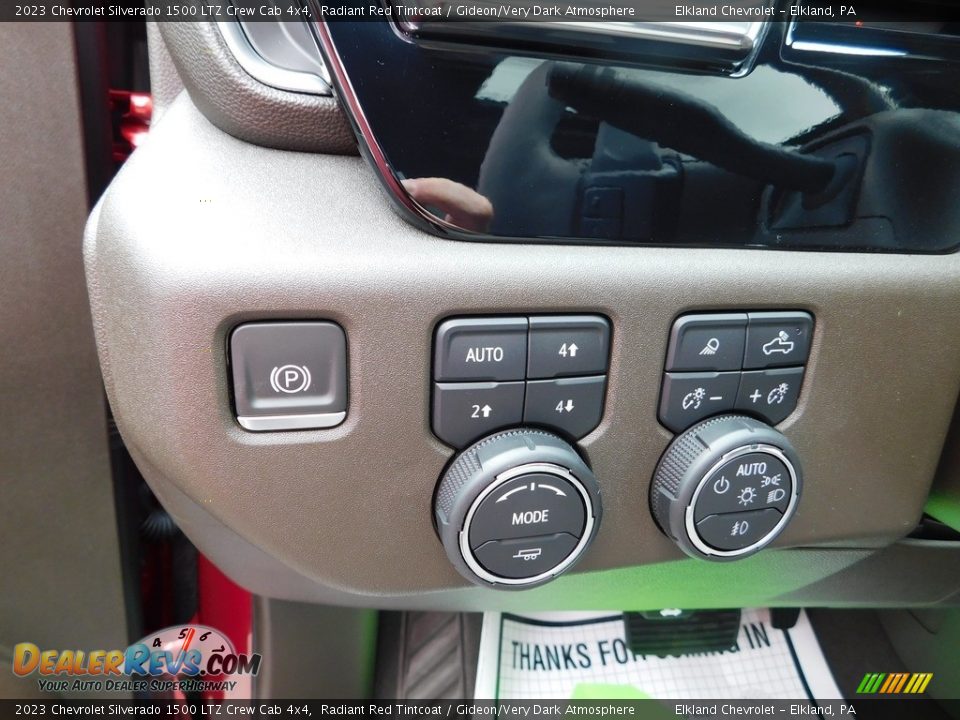 Controls of 2023 Chevrolet Silverado 1500 LTZ Crew Cab 4x4 Photo #29