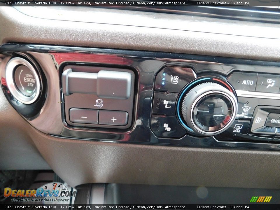 Controls of 2023 Chevrolet Silverado 1500 LTZ Crew Cab 4x4 Photo #35