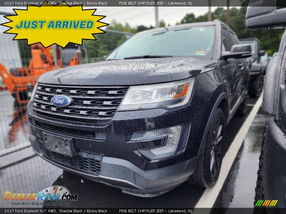 2017 Ford Explorer XLT 4WD Shadow Black / Ebony Black Photo #1