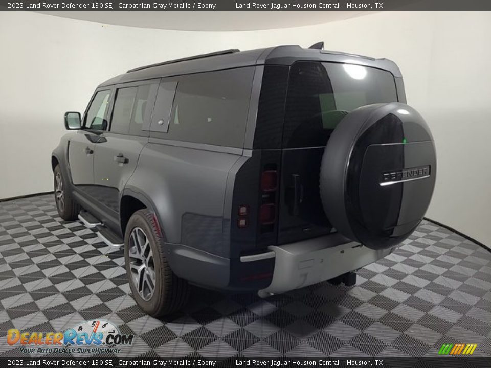 2023 Land Rover Defender 130 SE Carpathian Gray Metallic / Ebony Photo #10