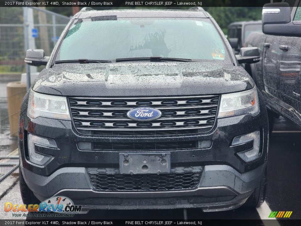 2017 Ford Explorer XLT 4WD Shadow Black / Ebony Black Photo #2