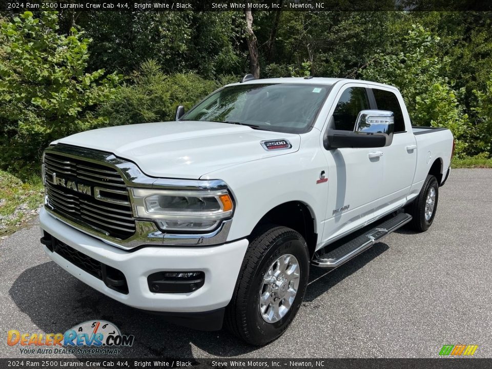 2024 Ram 2500 Laramie Crew Cab 4x4 Bright White / Black Photo #2