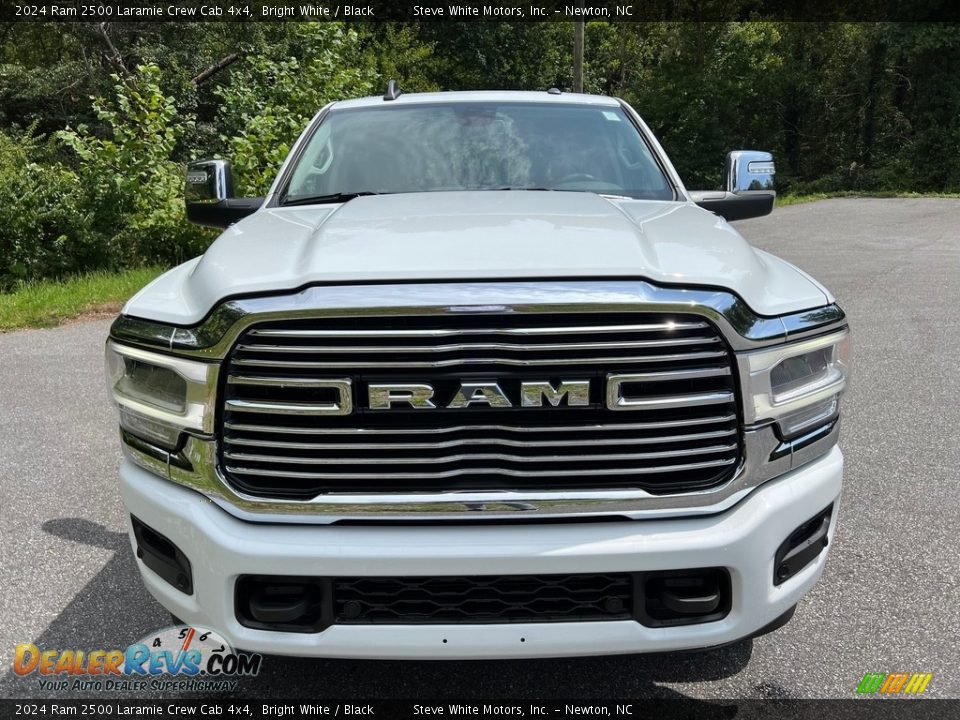 2024 Ram 2500 Laramie Crew Cab 4x4 Bright White / Black Photo #3