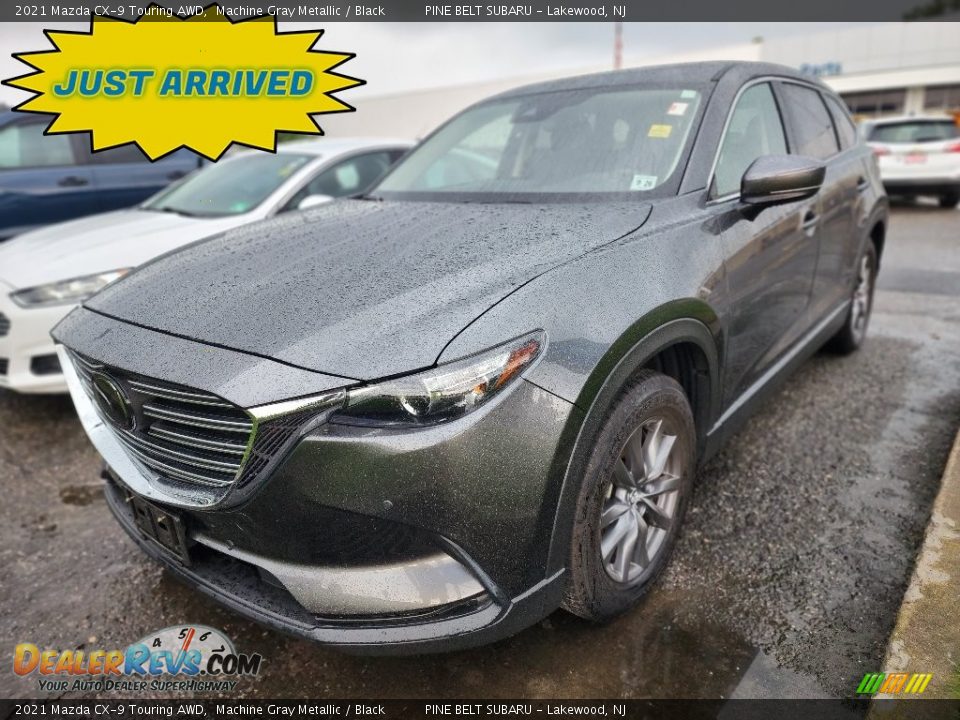 2021 Mazda CX-9 Touring AWD Machine Gray Metallic / Black Photo #1