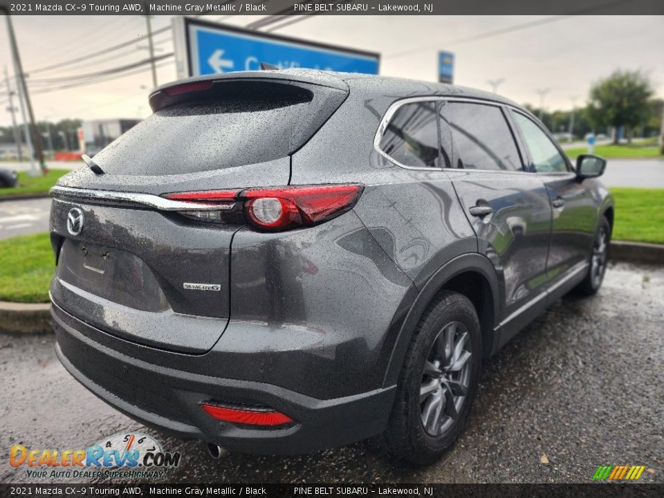 2021 Mazda CX-9 Touring AWD Machine Gray Metallic / Black Photo #3