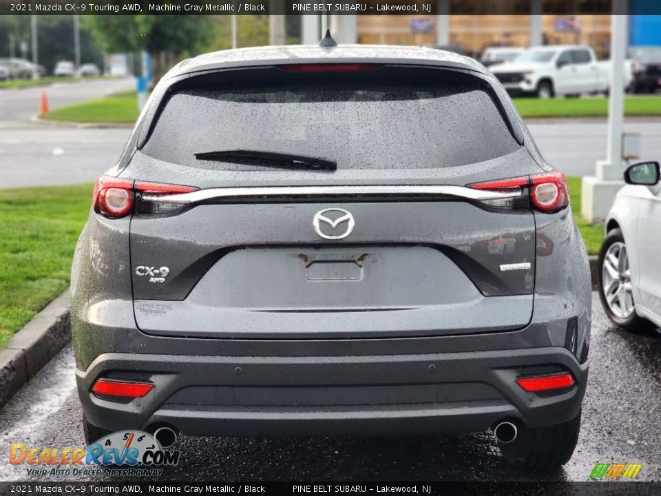 Machine Gray Metallic 2021 Mazda CX-9 Touring AWD Photo #4