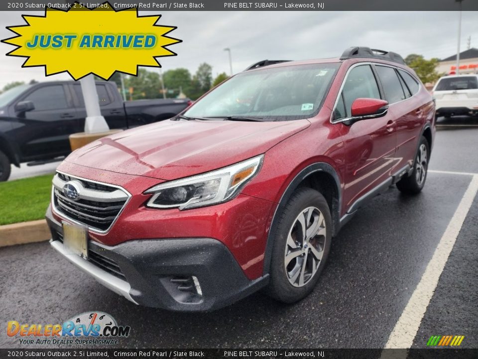 2020 Subaru Outback 2.5i Limited Crimson Red Pearl / Slate Black Photo #1