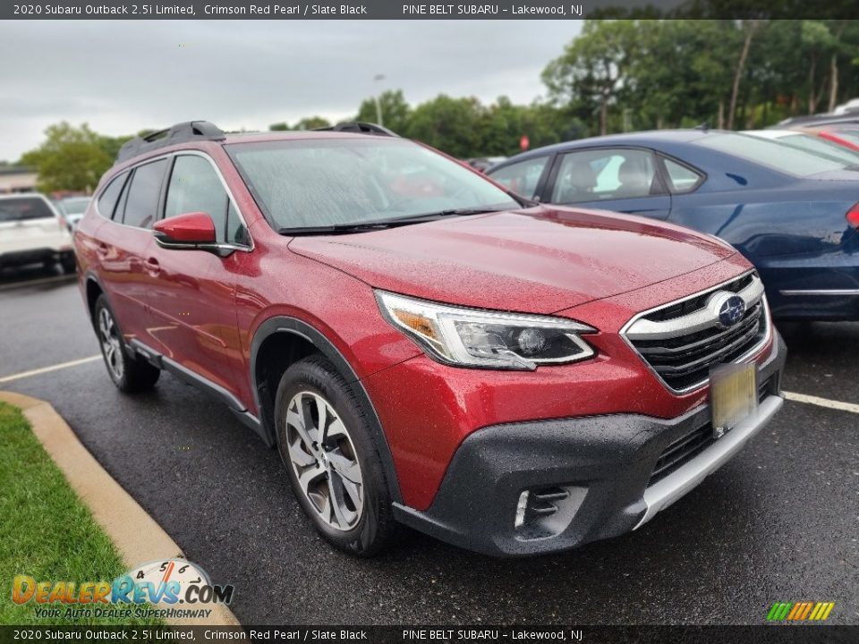 Front 3/4 View of 2020 Subaru Outback 2.5i Limited Photo #2