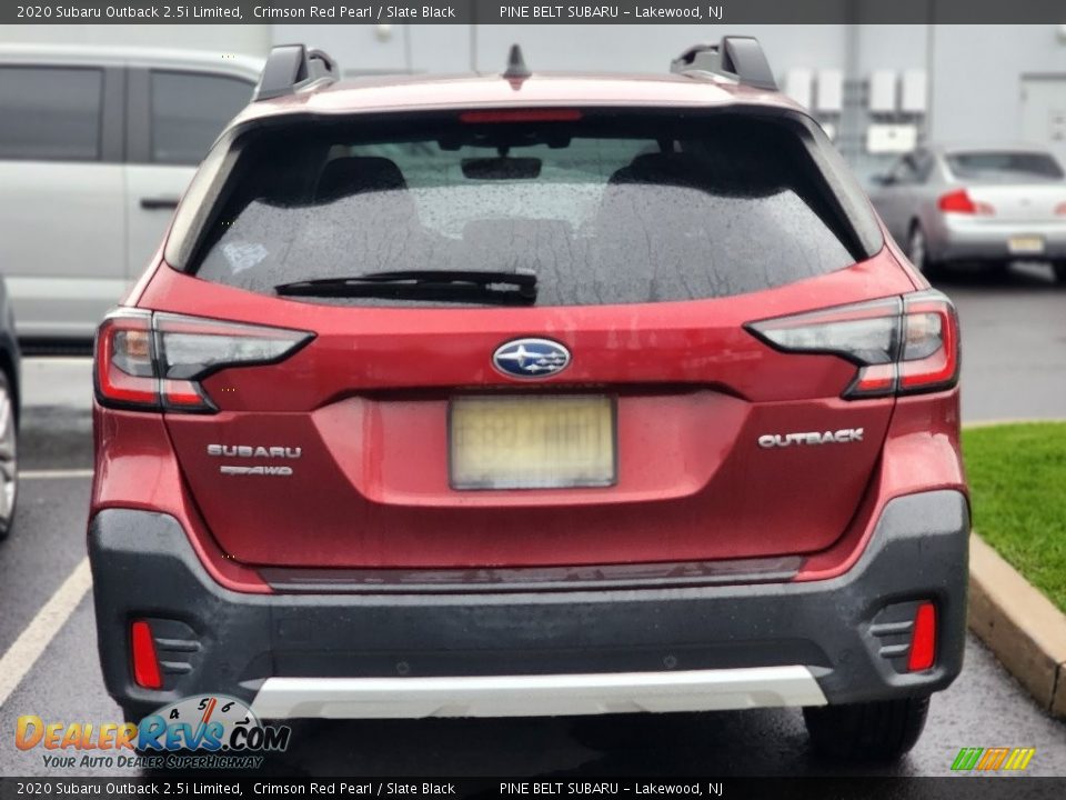 2020 Subaru Outback 2.5i Limited Crimson Red Pearl / Slate Black Photo #4