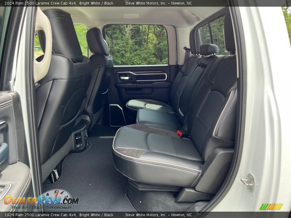 Rear Seat of 2024 Ram 2500 Laramie Crew Cab 4x4 Photo #15