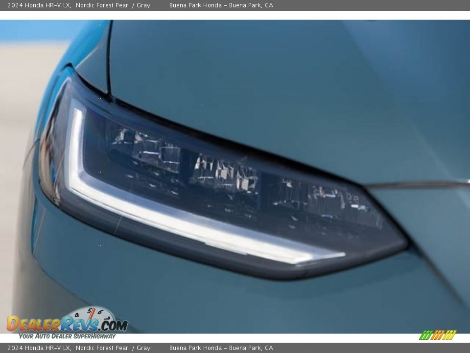 2024 Honda HR-V LX Nordic Forest Pearl / Gray Photo #4