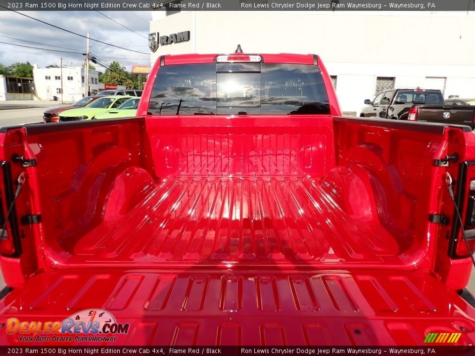 2023 Ram 1500 Big Horn Night Edition Crew Cab 4x4 Flame Red / Black Photo #5