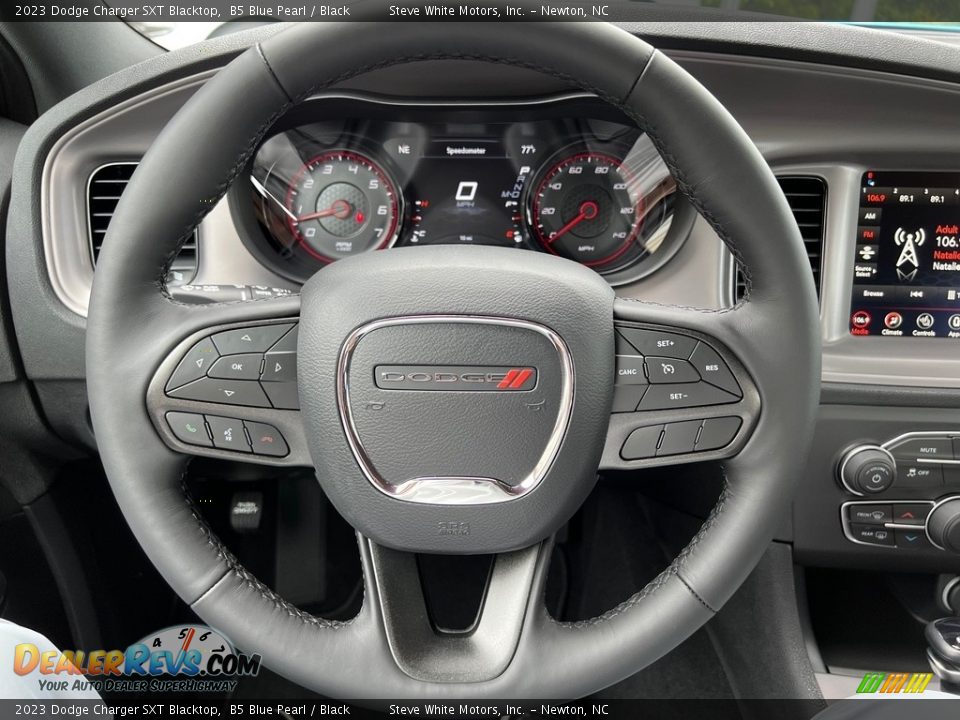 2023 Dodge Charger SXT Blacktop Steering Wheel Photo #19