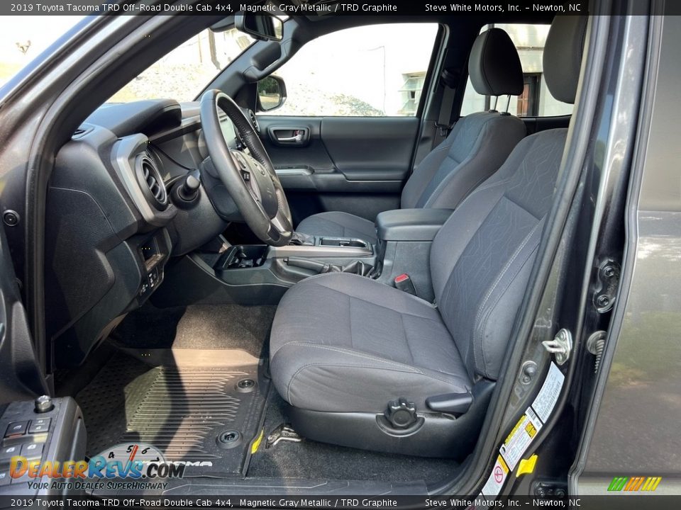 TRD Graphite Interior - 2019 Toyota Tacoma TRD Off-Road Double Cab 4x4 Photo #15