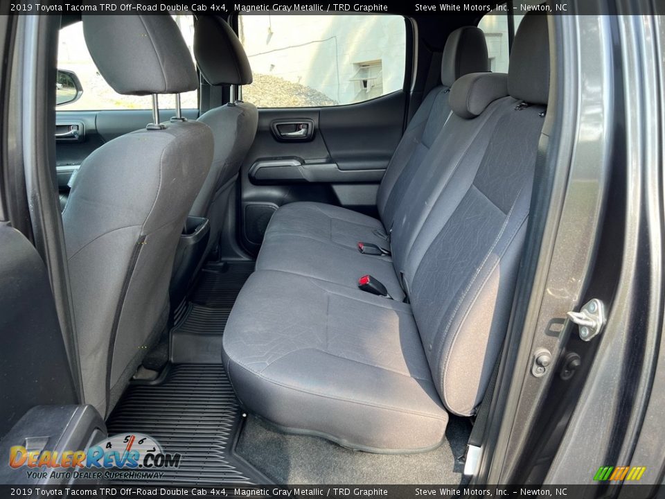 Rear Seat of 2019 Toyota Tacoma TRD Off-Road Double Cab 4x4 Photo #17