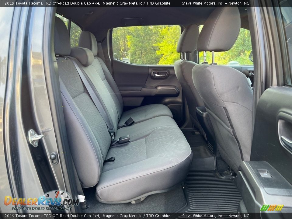 Rear Seat of 2019 Toyota Tacoma TRD Off-Road Double Cab 4x4 Photo #18