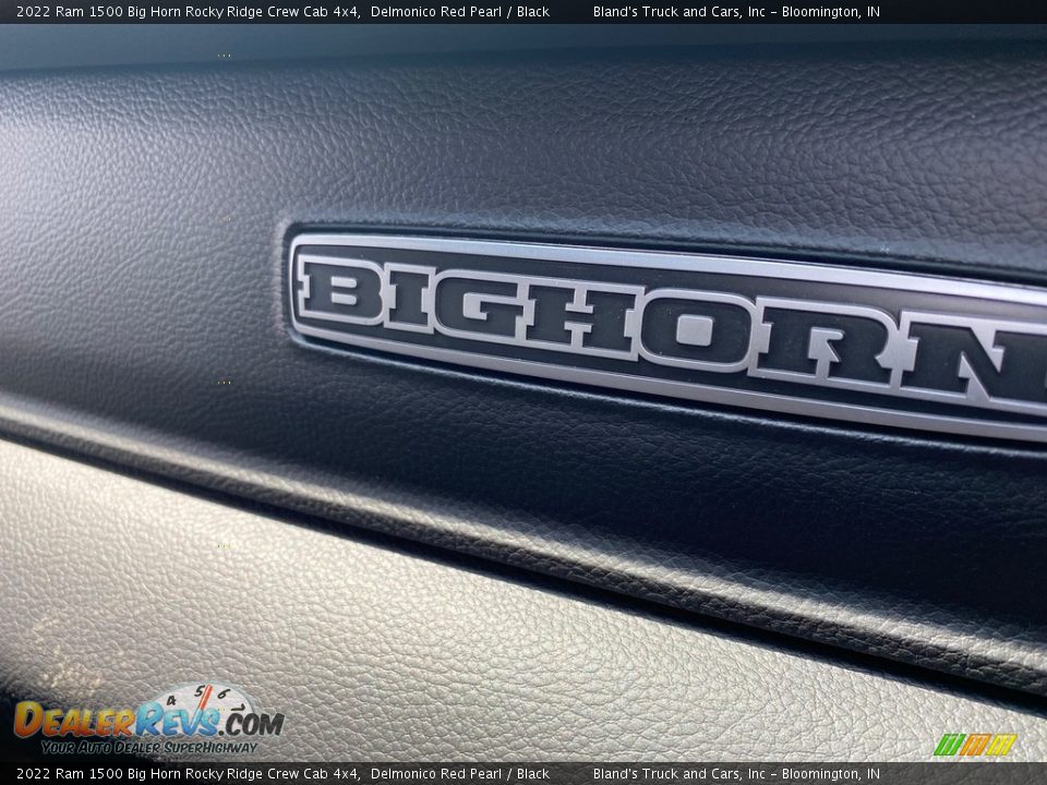 2022 Ram 1500 Big Horn Rocky Ridge Crew Cab 4x4 Delmonico Red Pearl / Black Photo #22