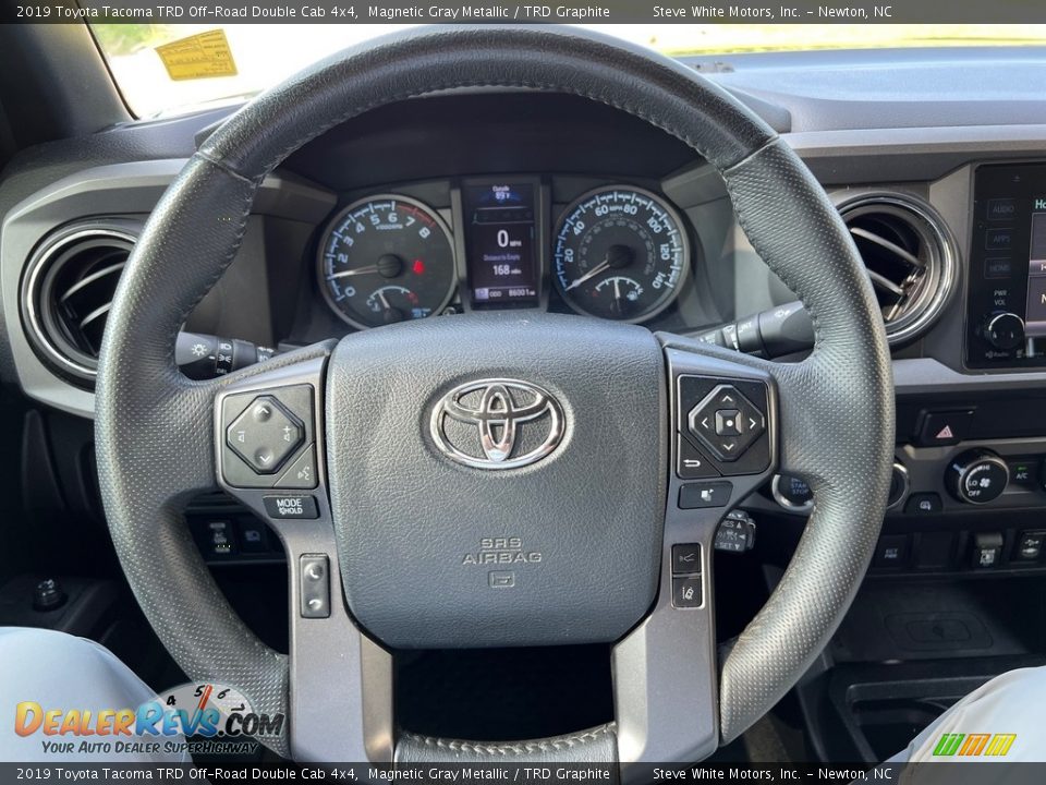2019 Toyota Tacoma TRD Off-Road Double Cab 4x4 Steering Wheel Photo #20