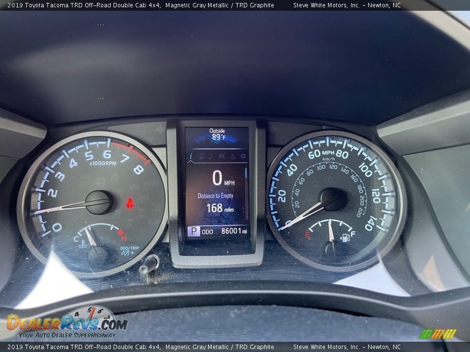 2019 Toyota Tacoma TRD Off-Road Double Cab 4x4 Gauges Photo #21