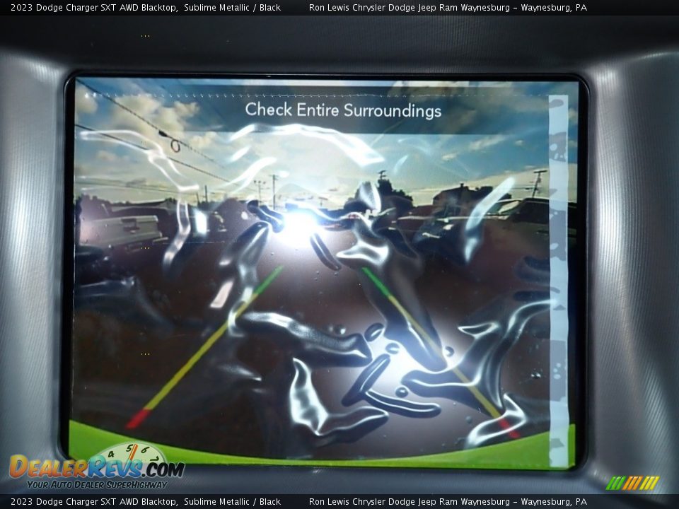 2023 Dodge Charger SXT AWD Blacktop Sublime Metallic / Black Photo #19