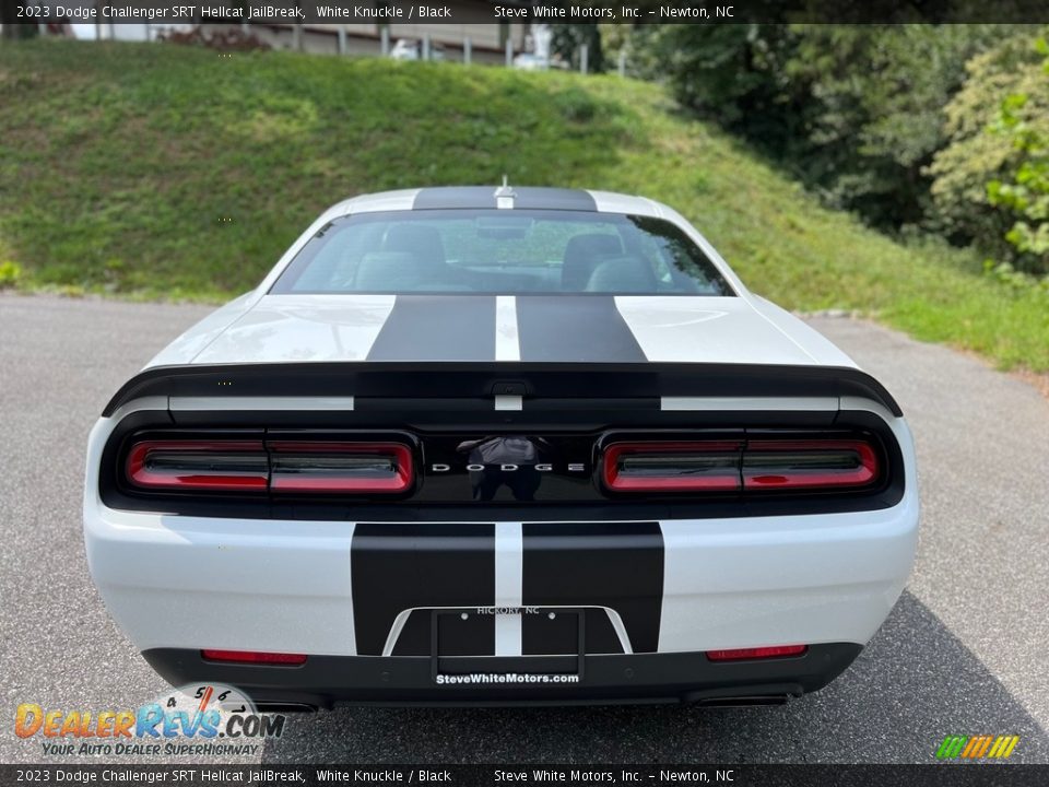 2023 Dodge Challenger SRT Hellcat JailBreak White Knuckle / Black Photo #7