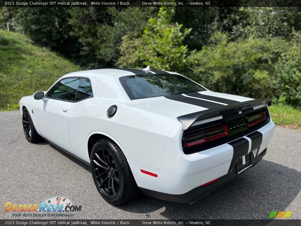 2023 Dodge Challenger SRT Hellcat JailBreak White Knuckle / Black Photo #8