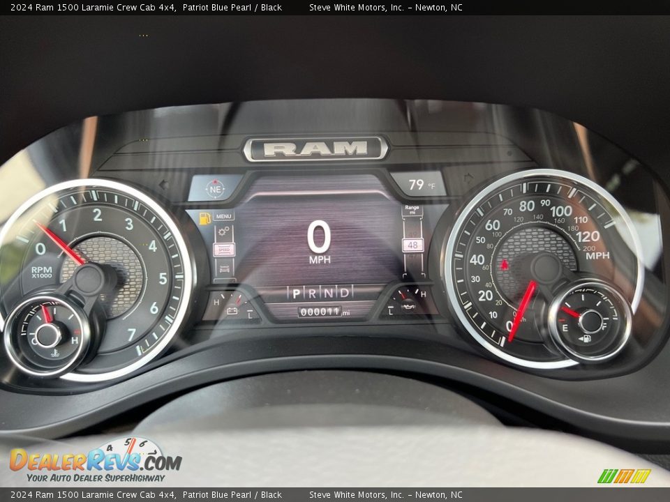 2024 Ram 1500 Laramie Crew Cab 4x4 Gauges Photo #22