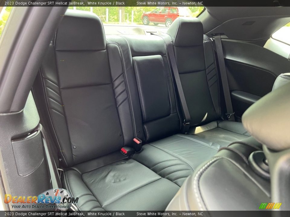 Rear Seat of 2023 Dodge Challenger SRT Hellcat JailBreak Photo #19