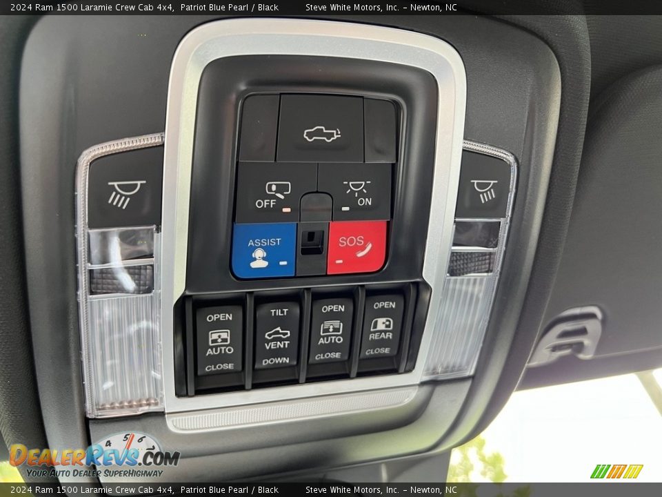 Controls of 2024 Ram 1500 Laramie Crew Cab 4x4 Photo #32