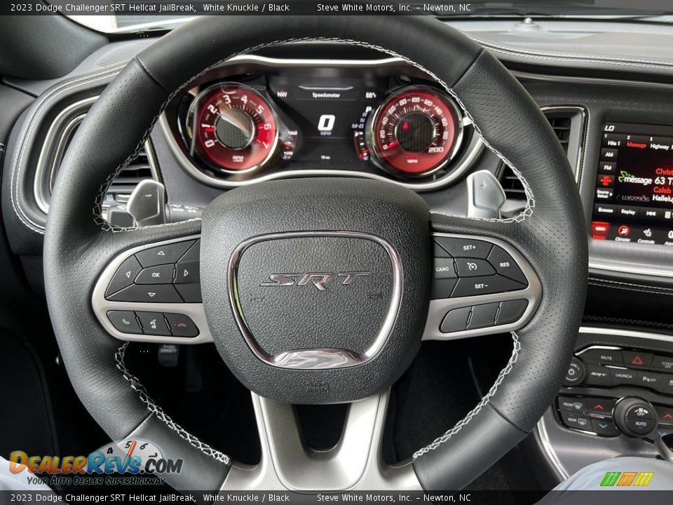 2023 Dodge Challenger SRT Hellcat JailBreak Steering Wheel Photo #22
