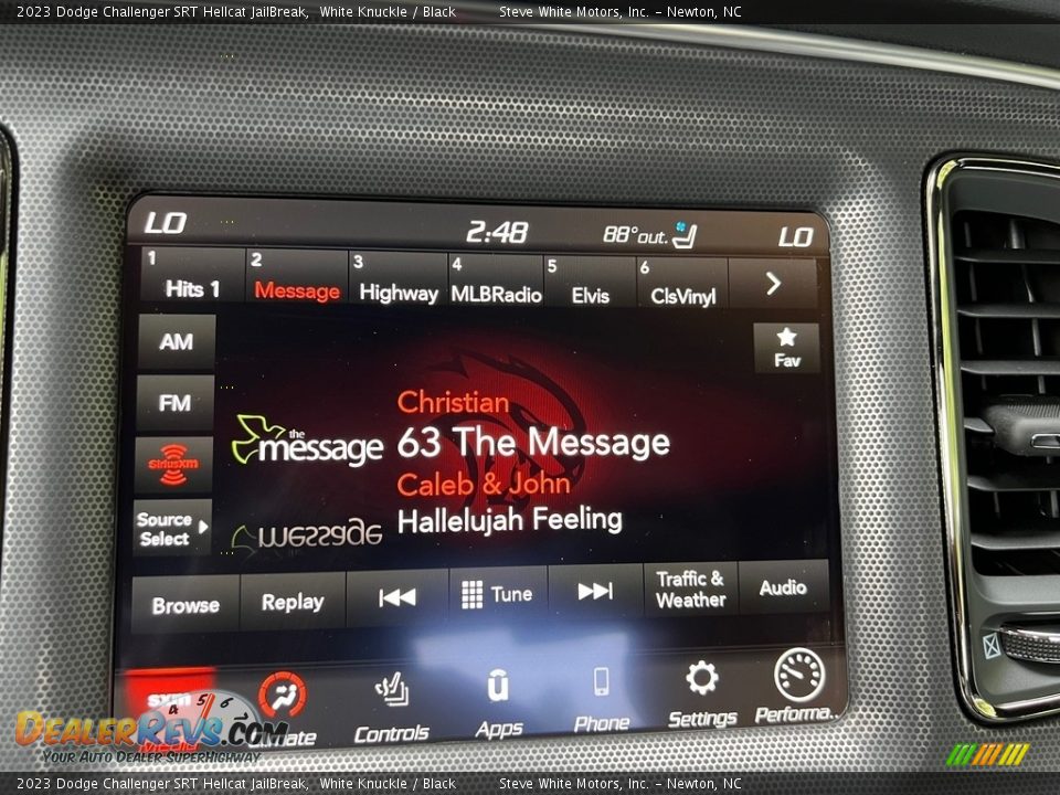 Audio System of 2023 Dodge Challenger SRT Hellcat JailBreak Photo #24