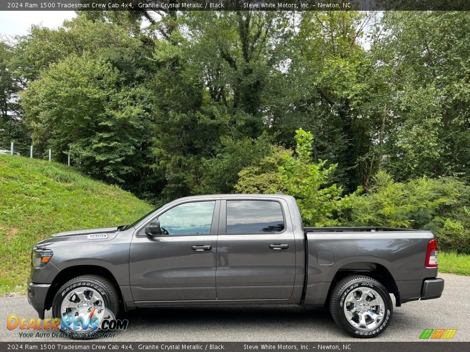 Granite Crystal Metallic 2024 Ram 1500 Tradesman Crew Cab 4x4 Photo #1