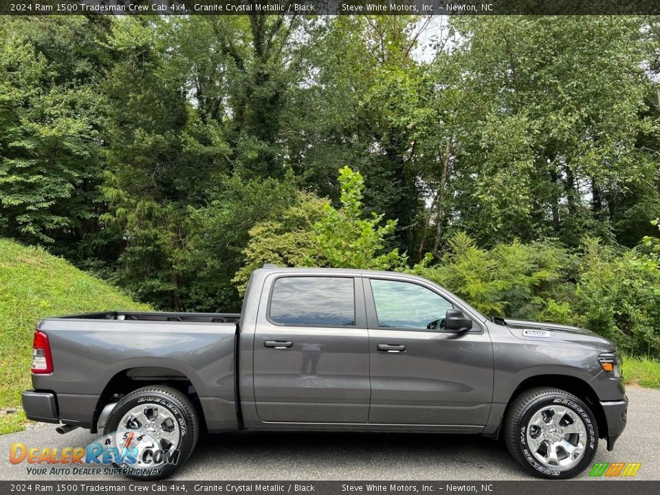 Granite Crystal Metallic 2024 Ram 1500 Tradesman Crew Cab 4x4 Photo #5