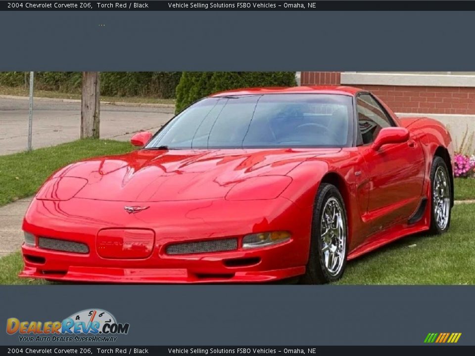 2004 Chevrolet Corvette Z06 Torch Red / Black Photo #1