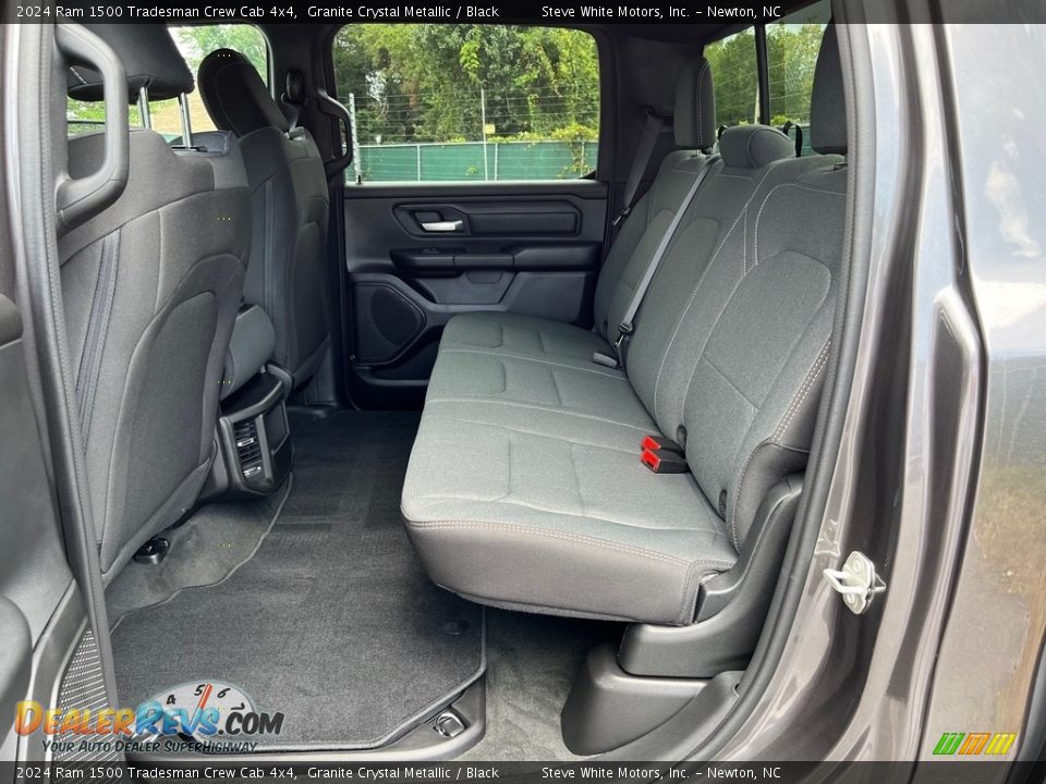 Rear Seat of 2024 Ram 1500 Tradesman Crew Cab 4x4 Photo #14